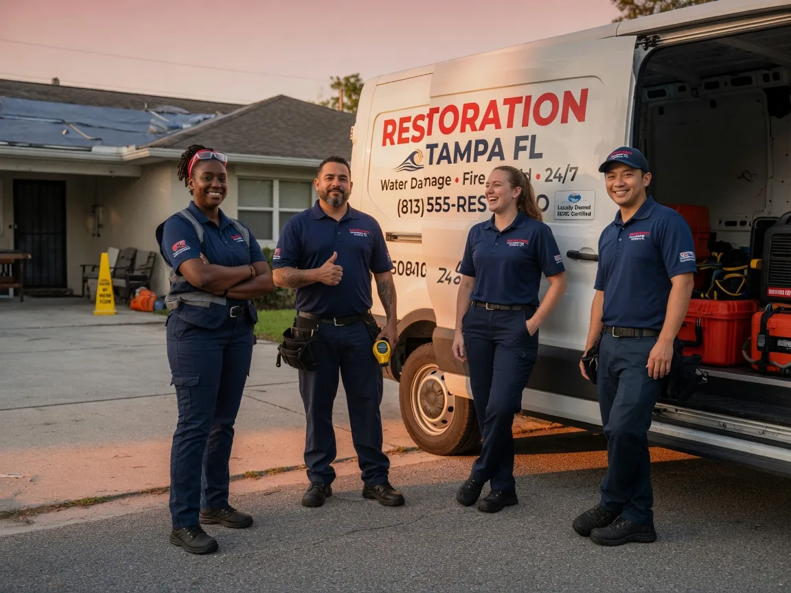 Water Damage Restoration company in Lemoyne, NE